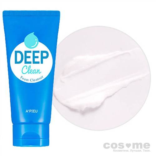 Пенка для умывания A'PIEU Deep Clean Foam Bubble Foam  — COS ❤️ ME.RU