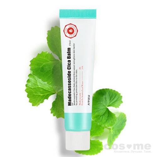 Бальзам для лица с мадекассоидом A&#039;PIEU Madecassoside Cica Balm Успокаивающий бальзам с мадекассосидом для чувствительной и проблемной кожи.