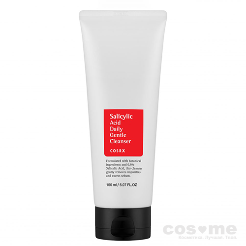 Пенка для умывания с салициловой кислотой CosRX Salicylic Acid Daily Gentle Cleanser Пенка для бережного очищения и умывания.