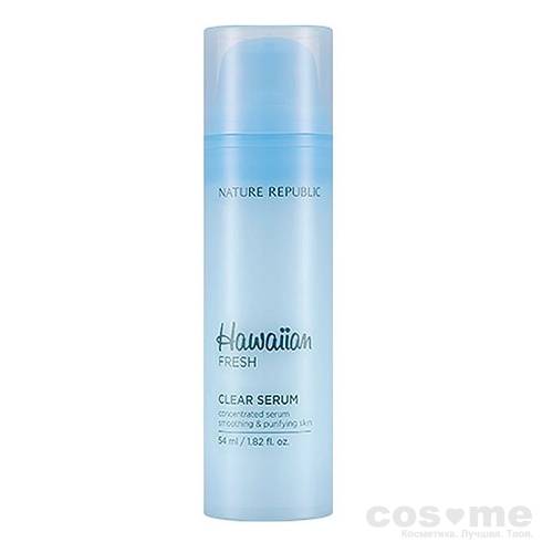 Сыворотка для сужения пор Nature Republic Hawaiian Fresh Clears Serum Освежающая сыворотка для жирной кожи.