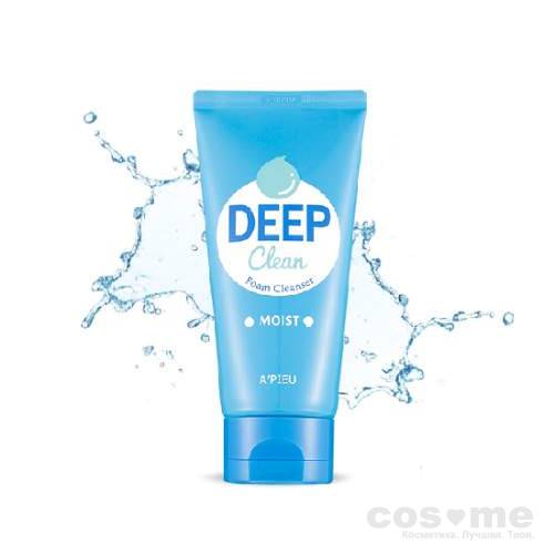 Пенка для умывания A&#039;PIEU Deep Clean Foam Cleanser -Moist-  Пенка для чувствительной кожи. 