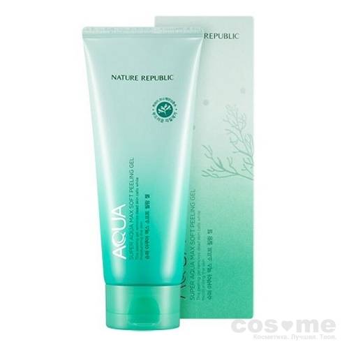 Гель с морским виноградом Nature Republic Super Aqua Max Soft Peeling Gel  — COS ❤️ ME.RU