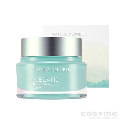 Крем для лица Nature Republic Iceland Firming Watery Cream — COS ❤️ ME.RU