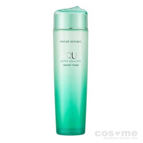 Тонер для лица увлажняющий Nature Republic Super Aqua Max Watery Toner — COS ❤️ ME.RU