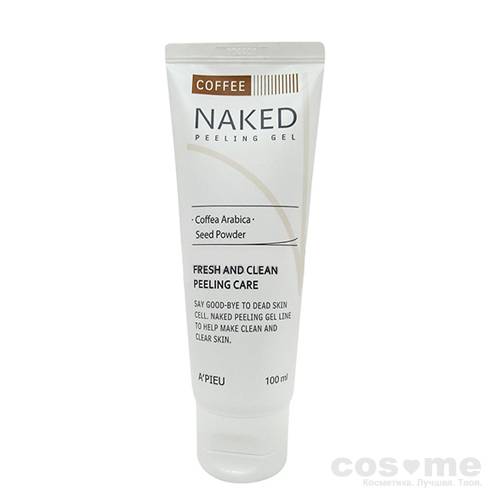 Гель для лица A'PIEU Naked Peeling Gel (Coffee) — COS ❤️ ME.RU