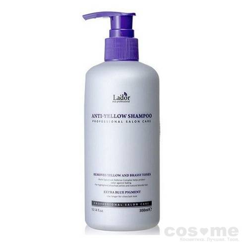Шампунь против желтизны волос La’dor Anti Yellow Shampoo  — COS ❤️ ME.RU