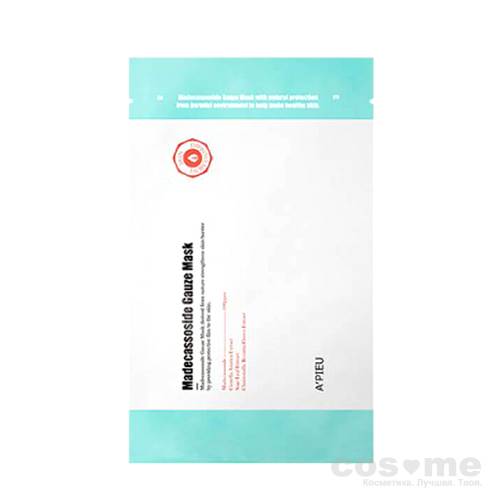 Маска для лица A&#039;PIEU Madecassoside Gauze Mask Тканевая маска с мадекассосидом.