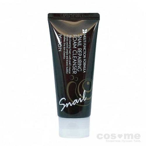 Пенка для умывания с экстрактом улитки Mizon Snail Repairlng Foam Cleanser — COS ❤️ ME.RU