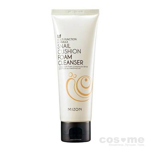 Пенка для умывания с экстрактом улитки Mizon Snail Cushion Foam Cleanser — COS ❤️ ME.RU