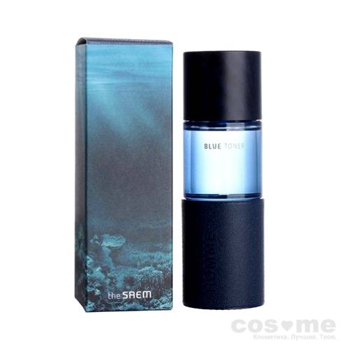 Тонер для лица The Saem Mineral Homme Blue Toner  Успокаивающий тонер для мужчин.