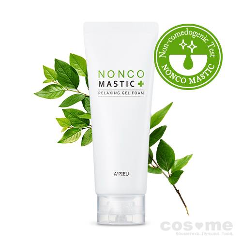 Пенка для умывания A&#039;PIEU Nonco Mastic Relaxing Gel Foam Расслабляющая пенка для умывания.