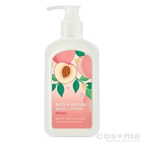 Лосьон для тела с экстрактом персика Nature Republic Bath &amp; Nature Peach Body Lotion — COS ❤️ ME.RU