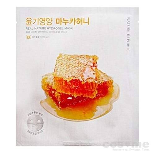 Маска для лица гидрогелевая Nature Republic Real Nature Hydrogel Mask — COS ❤️ ME.RU