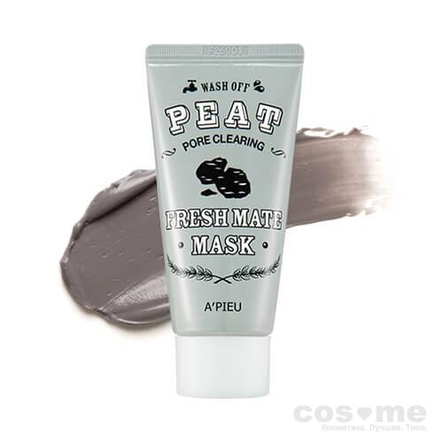 Маска для очищения пор  A'PIEU Fresh Mate Peat Mask (Pore Clearing) — COS ❤️ ME.RU