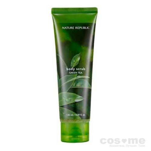 Скраб для тела с экстрактом зеленого чая Nature Republic Bath &amp; Nature Green Tea Body Scrub Wash — COS ❤️ ME.RU