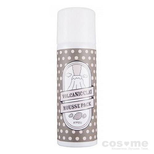 Маска-мусс очищающая для лица A'PIEU Volcanic Clay Mousse Pack — COS ❤️ ME.RU