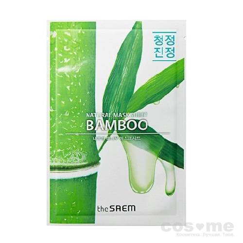 Маски тканевые с очищающим и успокаивающим действием The Saem Natural Mask Sheet — COS ❤️ ME.RU