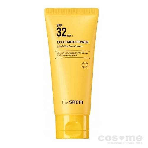 Крем солнцезащитный The Saem Sun Eco Earth Power Mild Kids Sun Cream — COS ❤️ ME.RU