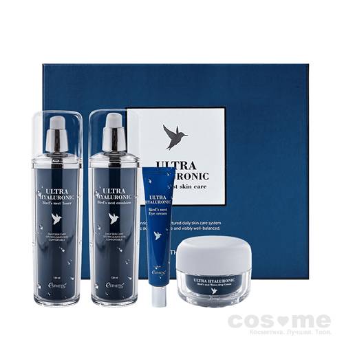 Набор для ухода Esthetic House Ultra Hyaluronic acid  Bird's nest skin care set — COS ❤️ ME.RU