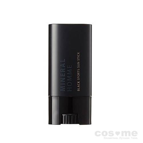 Стик солнцезащитный мужской The Saem Mineral Homme Black Sports Sun Stick  — COS ❤️ ME.RU