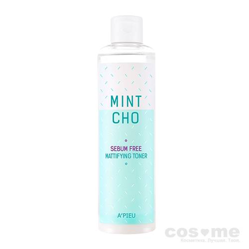 Тонер матирующий A&#039;PIEU Mintcho Sebum Free Mattifying Toner Тонер для регуляции работы сальных желез. 
