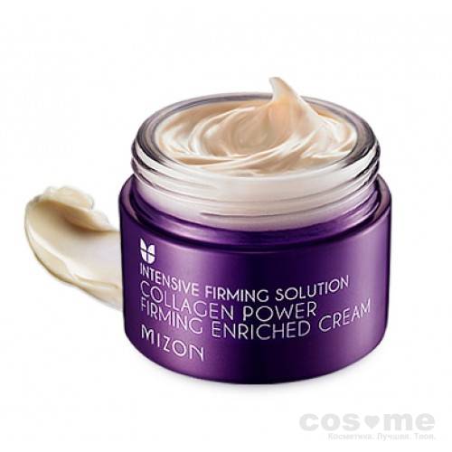Крем для лица коллагеновый MIZON COLLAGEN POWER FIRMING ENRICHED CREAM — COS ❤️ ME.RU