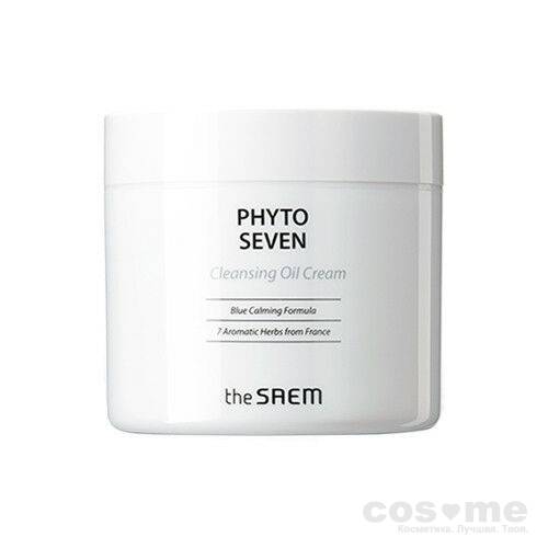 Крем очищающий с фито-комплексом The Saem Phyto Seven Cleansing Oil Cream Очищающий крем-масло с успокаивающим фито-комплексом