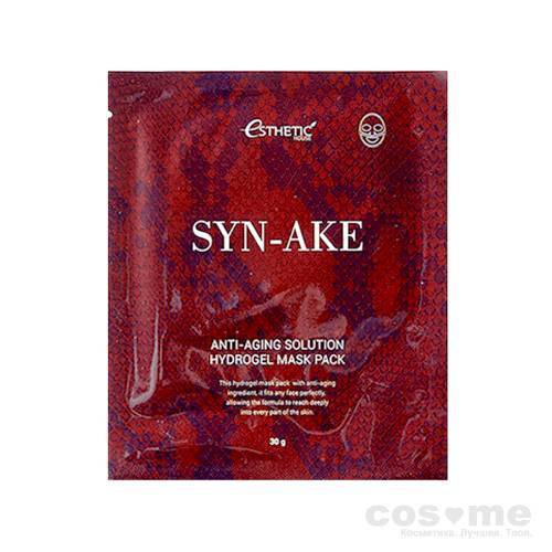 Маска гидрогелевая для лица Esthetic House SYN-AKE ANTI-AGING SOLUTION HYDROGEL MASK PACK — COS ❤️ ME.RU