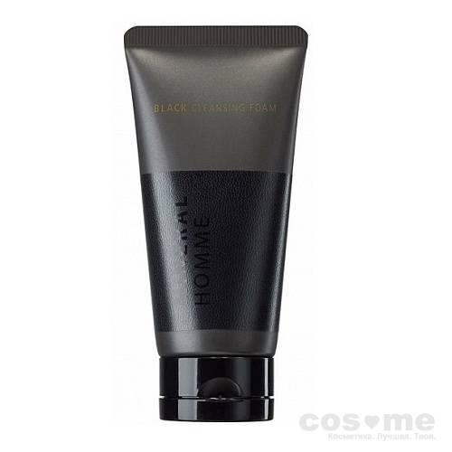 Пенка для умывания увлажняющая The Saem Mineral Homme Black Cleansing Foam Мужская минеральная пенка для умывания.