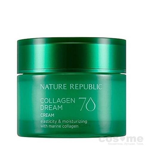 Крем с морским коллагеном увлажняющий Nature Republic Collagen Dream 70 Cream — COS ❤️ ME.RU