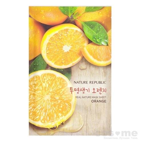 Маска для лица листовая Nature Republic Real Nature Mask Sheet — COS ❤️ ME.RU