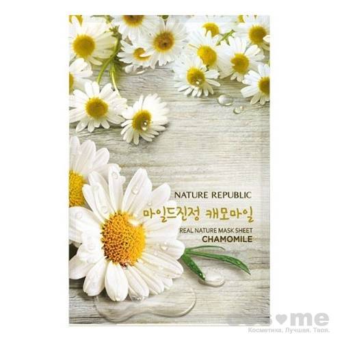 Маска для лица листовая Nature Republic Real Nature Mask Sheet — COS ❤️ ME.RU
