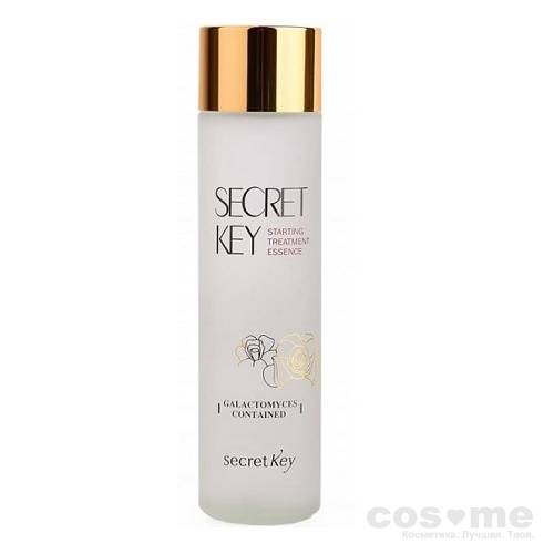 Эссенция на основе молочных культур Secret Key Starting Treatment Essence_Rose Edition Антивозрастная эссенция с галактомисис и розовой водой.