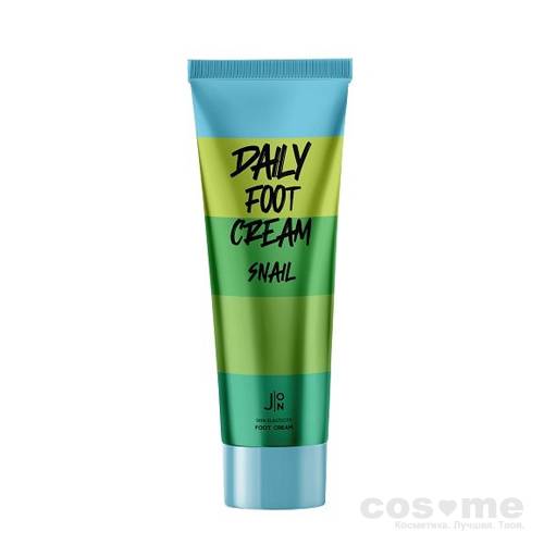 Крем для ног J:On SNAIL DAILY FOOT CREAM Крем для ног с муцином улитки.