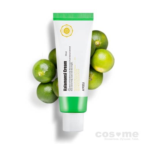 Крем осветляющий с экстрактом каламанси A'PIEU Kalamansi Cream — COS ❤️ ME.RU