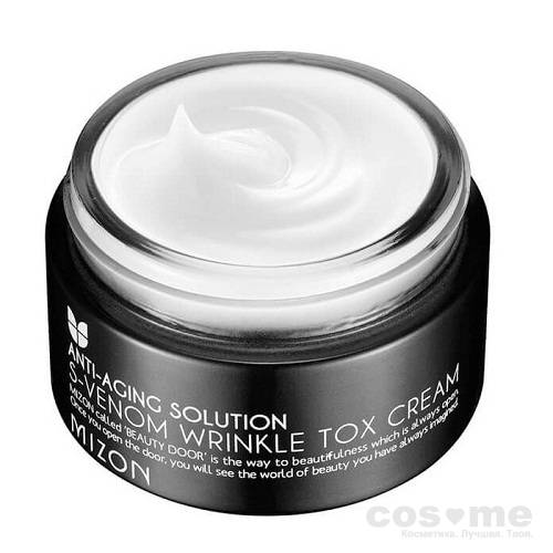 Крем для лица с экстрактом яда храмовых змей Mizon S-Venom Wrinkle Tox Cream — COS ❤️ ME.RU
