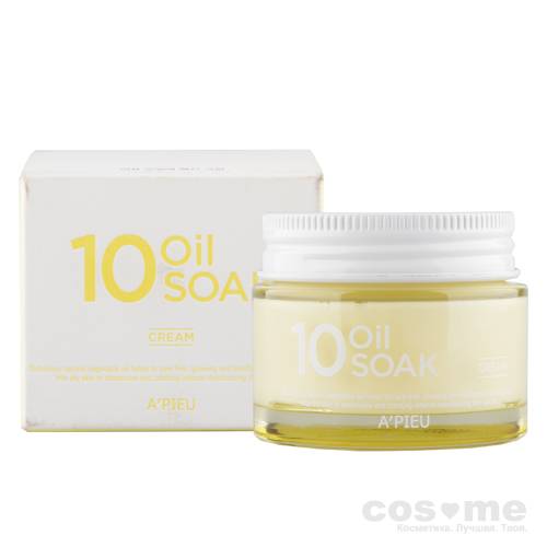 Крем для лица на растительных маслах A'PIEU Oil Soak Cream — COS ❤️ ME.RU