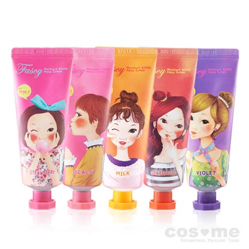 Крем для рук фруктовый Fascy Moisture Bomb Hand Cream  — COS ❤️ ME.RU