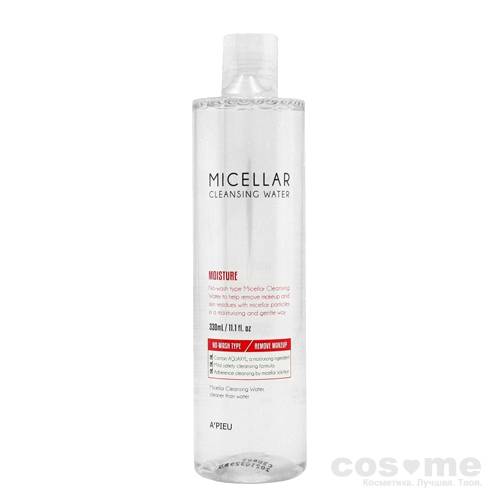 Мицеллярная вода A'PIEU Micellar Cleansing Water Moisture — COS ❤️ ME.RU