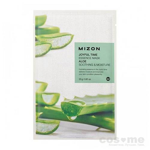 Маска для лица листовая Mizon Joyful Time Essence Mask (Aloe) — COS ❤️ ME.RU
