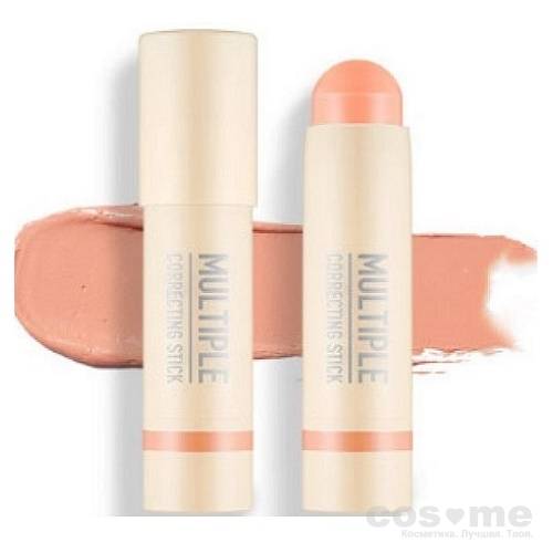 Стик-затирка для пор A&#039;PIEU Multiple Correcting Stick (Peach) Стик для маскировки недостатков кожи
