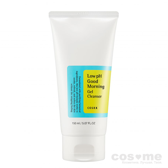 Очищающий гель для умывания CosRX Low pH Good Morning Gel Cleanser Мягкий увлажняющий гель для умывания лица.