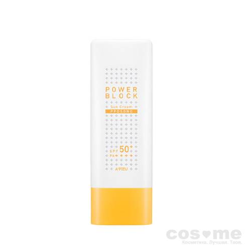 Крем солнцезащитный A'PIEU Power Block Daily Sun Cream SPF50+/PA++++  — COS ❤️ ME.RU