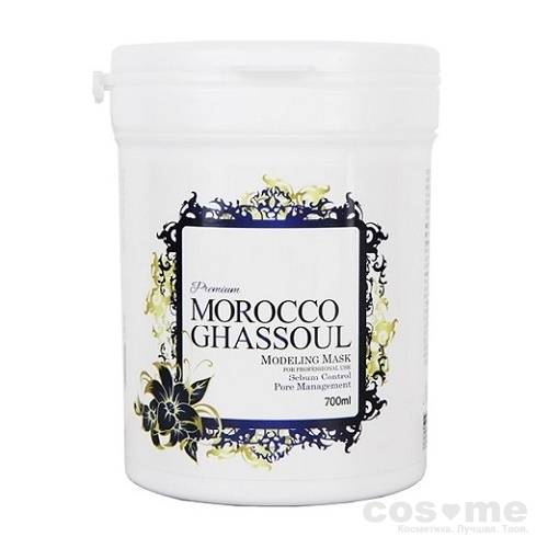 Маска альгинатная от расширенных пор Anskin Premium Morocco Ghassoul Modeling Mask — COS ❤️ ME.RU