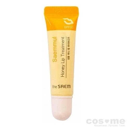 Помада-бальзам для губ питательная The Saem Saemmul Honey Lip Treatment SPF10 Бальзам для губ медовый 