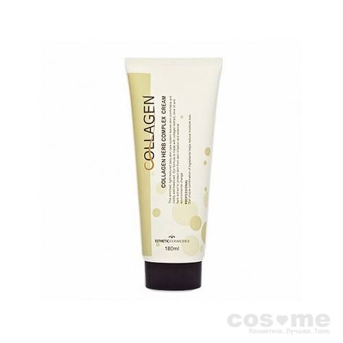 Крем для лица увлажняющий, антивозрастной Esthetic House Collagen Herb Complex Cream — COS ❤️ ME.RU
