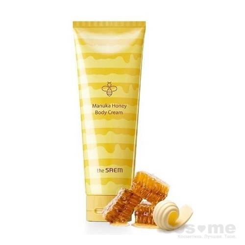 Крем для тела с экстрактом меда Манука The Saem Care plus Manuka Honey Body Cream Крем для тела с мёдом манука.