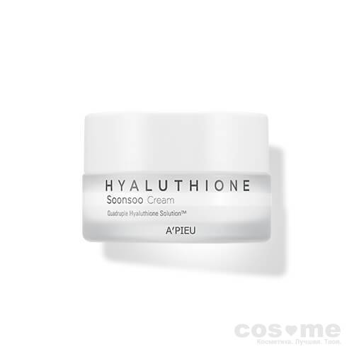 Крем для лица глубокоувлажняющий A'PIEU Hyaluthione Soonsoo Cream  — COS ❤️ ME.RU