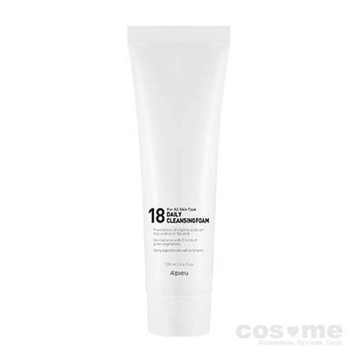 Пенка для молодой кожи A'PIEU 18 Daily Cleansing Foam — COS ❤️ ME.RU