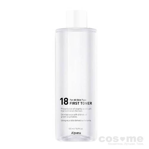 Тонер для молодой кожи A'PIEU 18 First Toner — COS ❤️ ME.RU